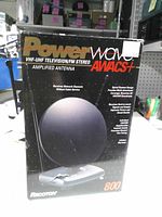 Front of box showing brand, model and product image