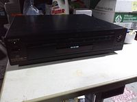 Front view of Sony DVP-S3000 CD/DVD player on table