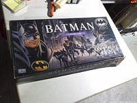 Top view of Batman Returns 3-D Board Game box