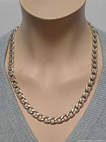 Necklace on mannequin front view