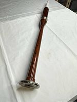 Full view of wood bagpipe chanter