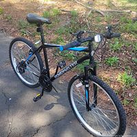 Full side view of bike