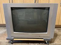 Front view of Electrohome 27-inch CRT television