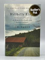 Front cover with title, author and Heather's Pick sticker