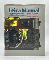Front cover of Leica Manual book with dust jacket