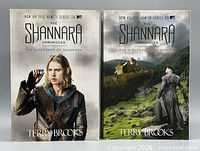Front covers of both Shannara Chronicles books