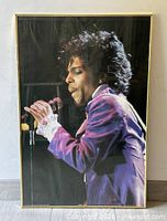 framed Prince poster front view