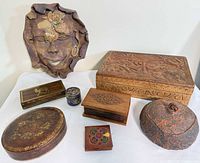 All seven boxes and wall mask displayed together