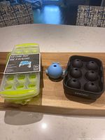 All trays and molds on board