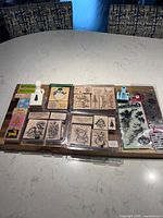All items laid out on table