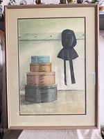 framed print showing entire artwork and frame