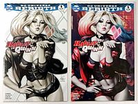 Both variant covers side by side bagged and boarded