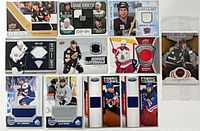 All 11 cards front view showing swatches and brands