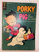 Front cover of Porky Pig comic showing title, characters, price, publisher