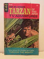 Front cover showing title, Gold Key logo, 12¢ price, Tarzan with spear