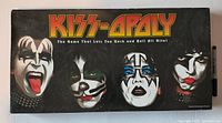Front of KISS-OPOLY box showing artwork