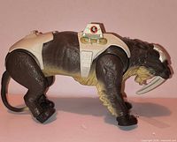 Left side view of Sabretooth Tiger with armor attached