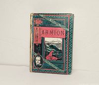 Front cover showing title, decorative design, portrait vignette