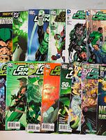Front covers of first ten comics