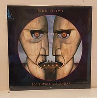 Front cover of sealed Pink Floyd 2015 wall calendar