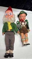Front view of both dolls side by side