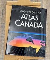 Front cover of Reader's Digest Atlas of Canada hardcover
