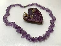 Necklace and brooch overview