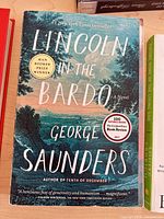 Cover of Lincoln in the Bardo paperback