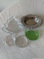 Group shot of all five items on table
