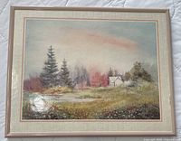 Full view of framed Owen Wexler print