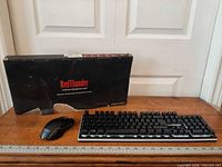 Keyboard, mouse and box overview