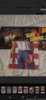 All three LP covers laid out