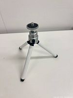 Tripod fully extended showing legs and head