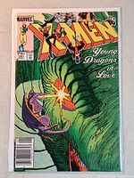 Front cover of X-Men #181 sealed in bag and board