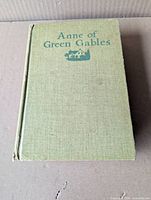 Front cover of 1952 Ryerson Press Anne of Green Gables hardcover