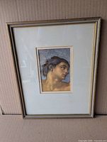 Framed print The Face of Adam, full view