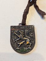 Front view showing coat of arms lion and HEIDELBERG text