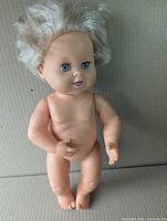 Front view of nude Rub a Dub Dolly doll