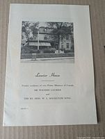 Front cover showing title, photograph and text