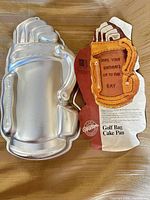 Pan with cardboard insert front view