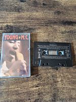 Front view of cassette and cover art