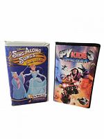 Front covers of both VHS clamshell cases