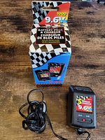 Retail box and charger overview