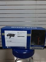 Front of sealed Polaris winch box showing branding