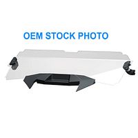 OEM stock image of the half windshield showing design
