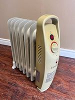 Full view of Airworks mini oil-filled radiator heater