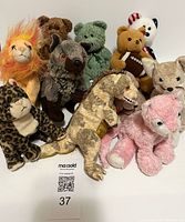 Group of 11 assorted Ty Beanie Babies plush toys