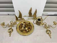 All items arranged together