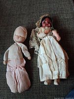 Both dolls side by side showing overall appearance and size