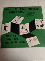Front cover of Percy Faith All Time Popular Dance Hits LP